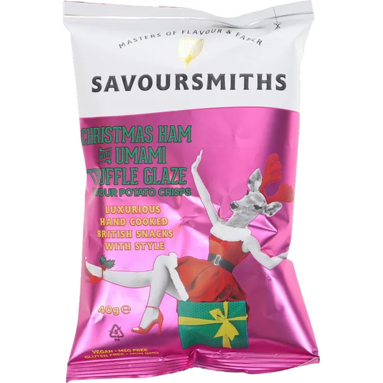 Savoursmiths 2 x Chips Julskinka Umami Tryffel