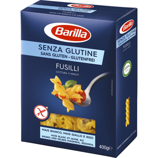 Barilla Fusilli glutenfri 400 g