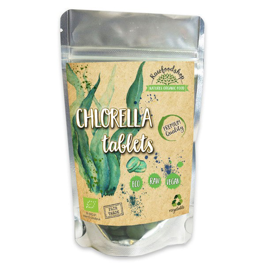 Rawfoodshop Chlorella Tabletter EKO 100 g