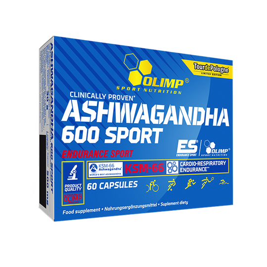 Ashwagandha 600 Sport, 60 kaps