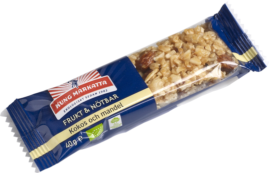 Kung Markatta Kokos/Mandel Bar Eko 40 g