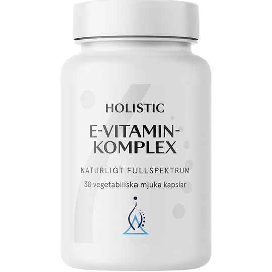 Holistic E-vitaminkomplex 30 kapslar