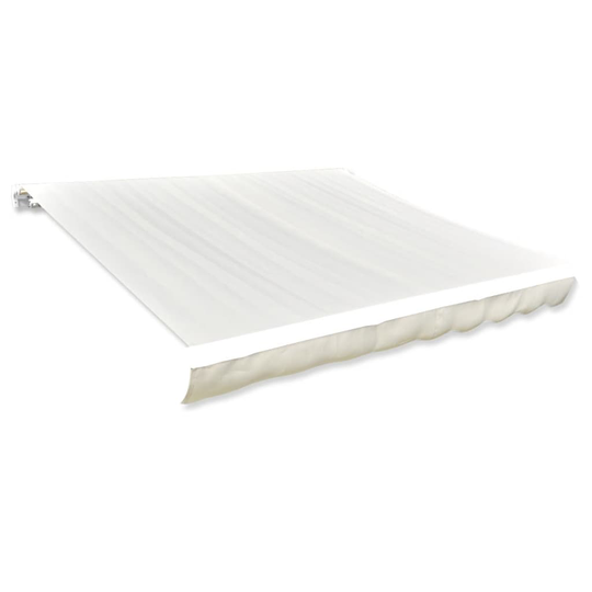 vidaXL Markisduk gräddvit 500x300 cm