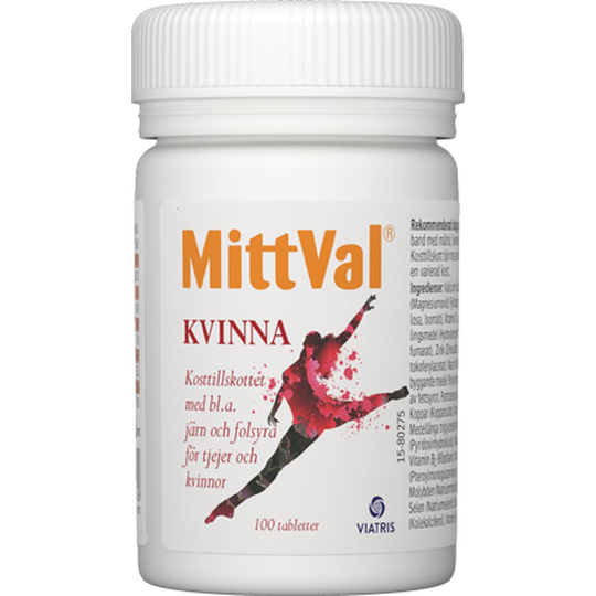 MittVal Kvinna 100 tabletter