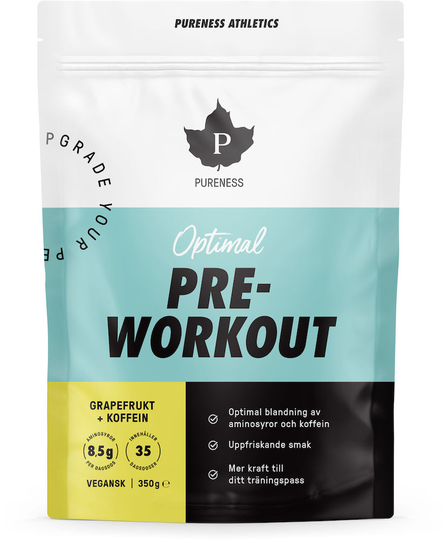 Pureness Athletics Pre-Workout Grapefrukt + Koffein 350 g