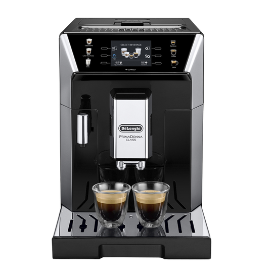 DeLonghi - PrimaDonna Class Kaffemaskin Svart/Silver