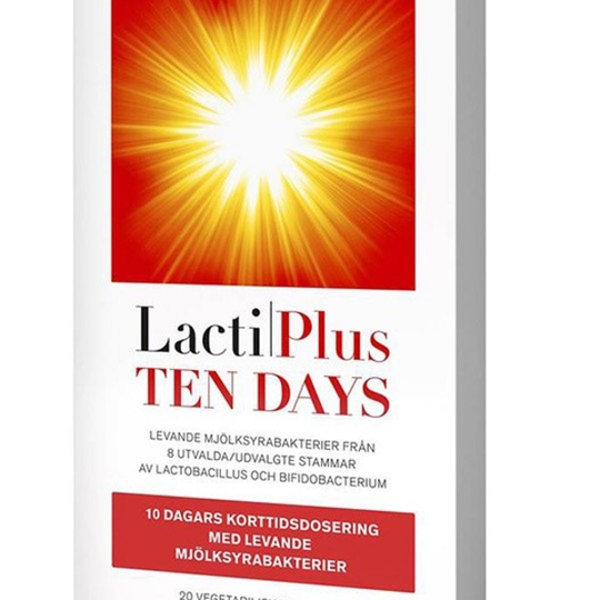 LactiPlus Lactiplus Ten Days 20 kapslar