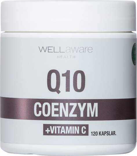 WellAware Health Q10 Coensyme + Vitamin C 120 kapslar