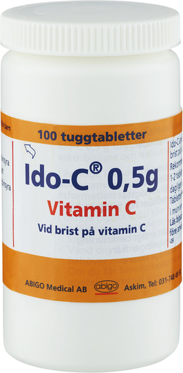 Ido-C® Tuggtablett 0,5g Burk, 100tuggtabletter