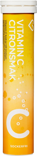 Hjärtats Vitamin C Citron Brustablett 20st