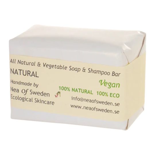 Nea of Sweden Soap & Shampoo Bar Natural Doftfri, 110 g