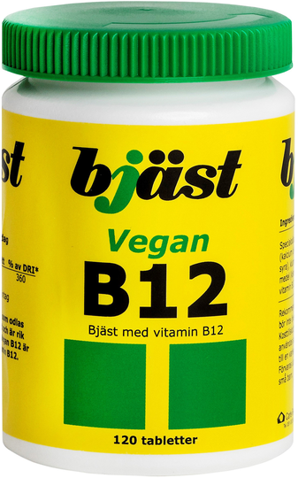 Bjäst B12 Vegan 120 tabletter