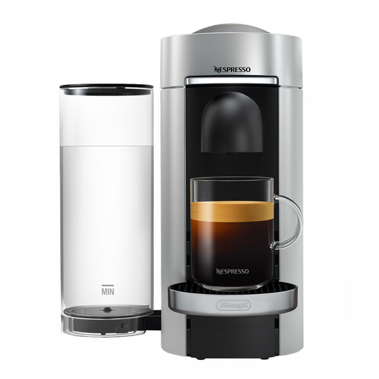 Nespresso - Nespresso Vertuo Plus Delux Kapselmaskin ENV155 Silver
