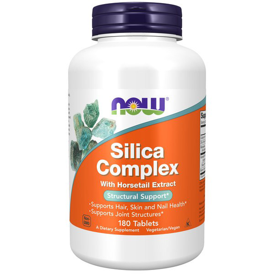 NOW Silica Complex 180 tabletter