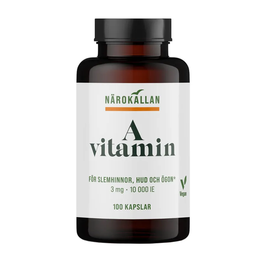 Närokällan A-vitamin, 100 kapslar