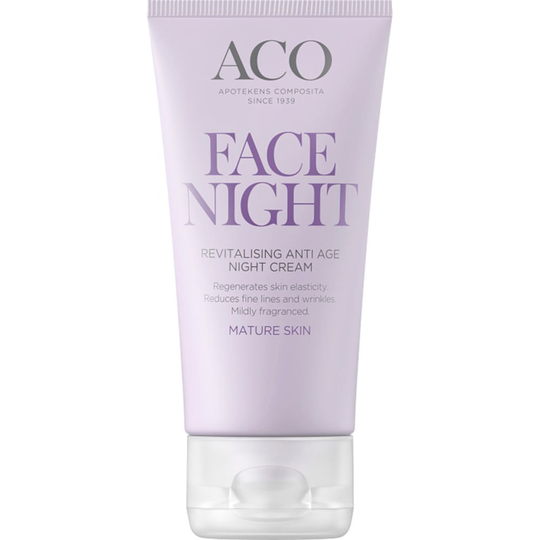 ACO Face Anti-Age Revitalising Nightcream Parf 50ml