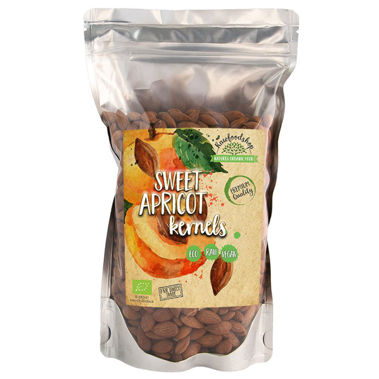 Rawfoodshop Aprikoskärnor Söta EKO 500 g