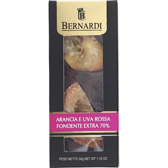 Bernardi Mörk Choklad Apelsin Röda Druvor