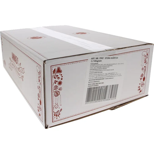 Annas Pepparkakor Stora Hjärtan 2,2 kg