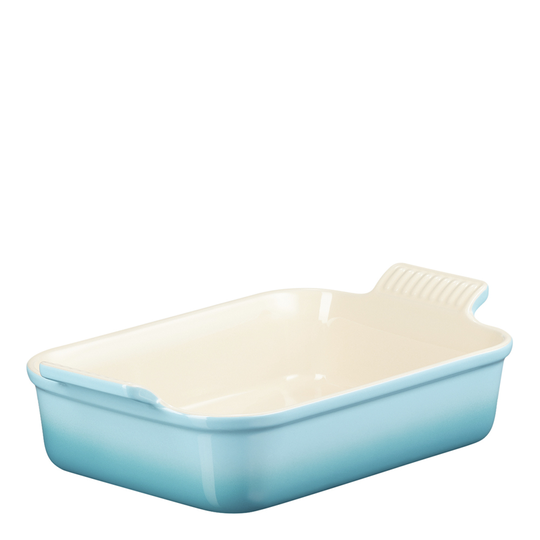 Le Creuset - Heritage Rektangulär Form 32x24 cm Caribbean