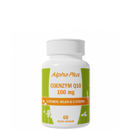 Coenzym Q10 100mg, 60 mjuka kapslar