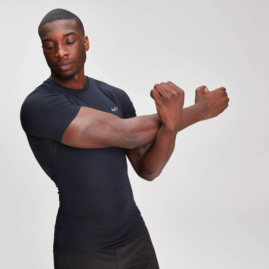 MP Base Layer Short Sleeve T-Shirt för män - Svart - XS