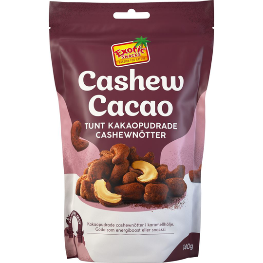 Exotic Snacks Cashew Cacao 140 g