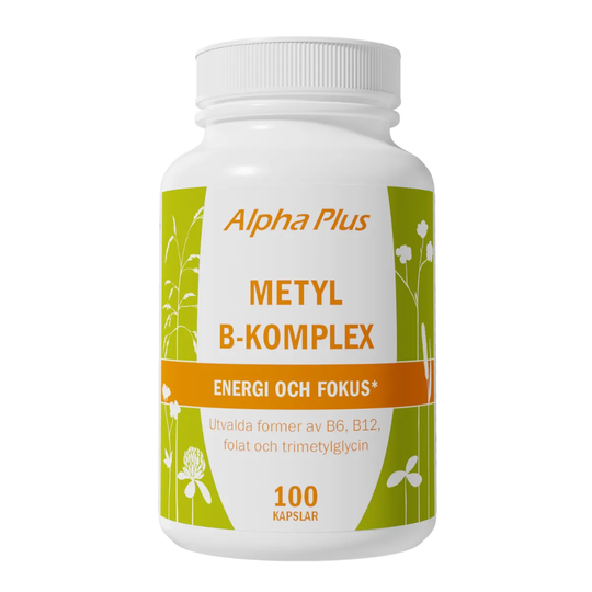 Alpha Plus Metyl-B-Plex, 100 kapslar