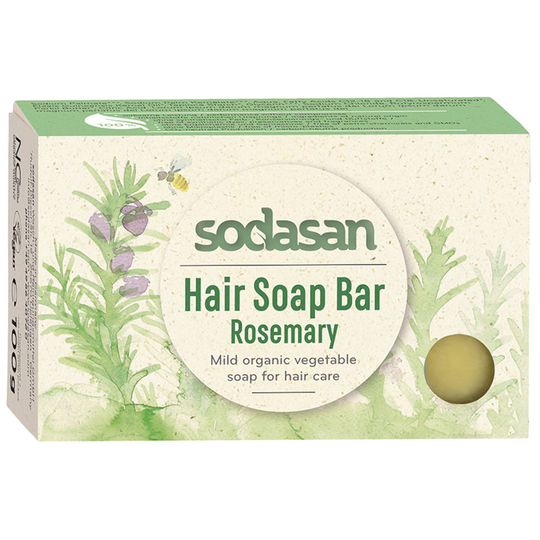 Sodasan Ekologisk Schampo Bar Rosmarin 100 g