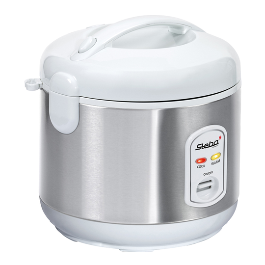 Steba - Riskokare RK2 1,8 L Silver/Vit