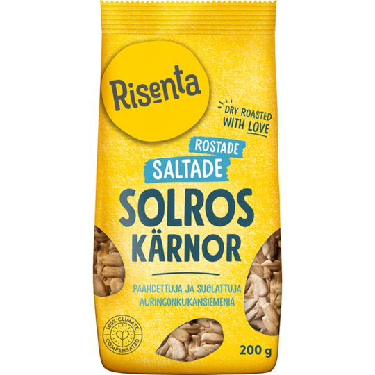 Risenta Solroskärnor Saltade/Rostade 200 g