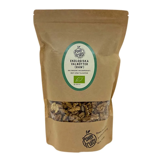 Powerfruits Valnötter, 1 kg ekologisk