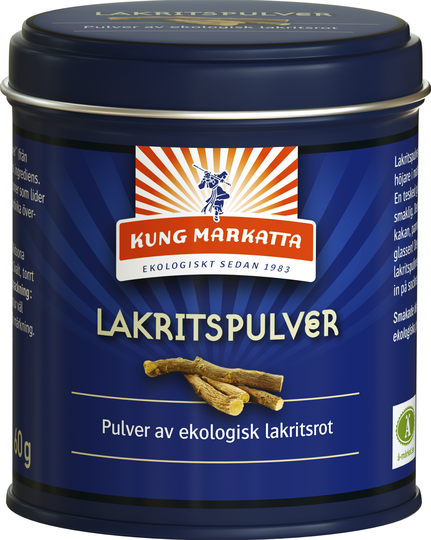 Kung Markatta Lakritspulver Eko 60 g