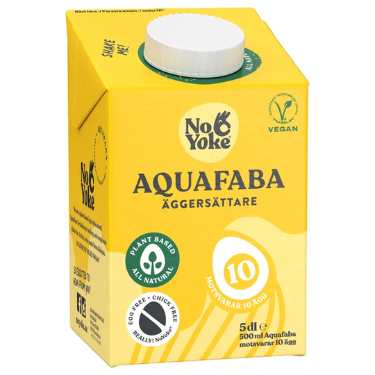 No Yoke Äggersättning Aquafaba