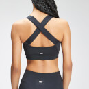 MP Women's Tempo Cross Back Sports Bra - Svart - M
