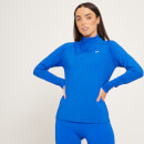MP Women's Training Regular Fit 1/4 Zip − Blå - XS