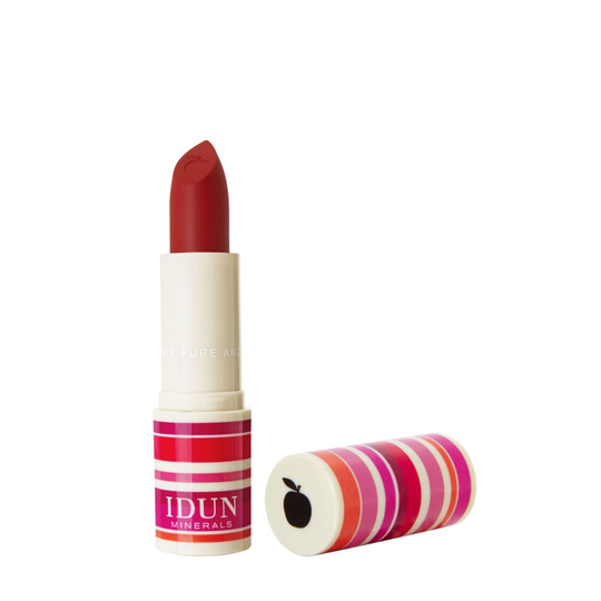 IDUN Minerals Matte Lipstick Jordgubb Red 4 g