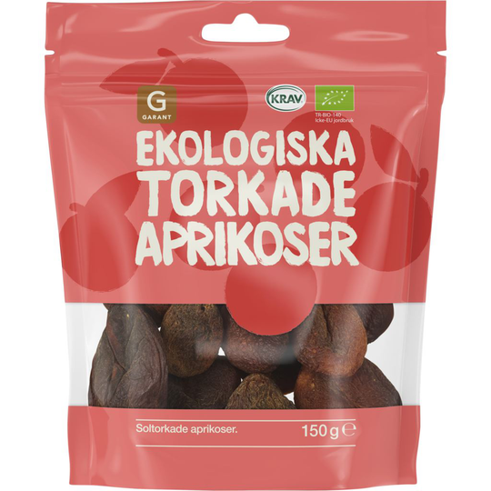 Garant Ekologiska Torkade Aprikoser 150 g
