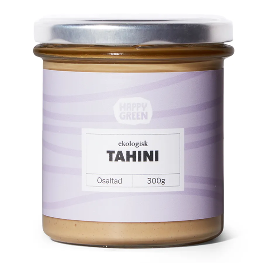 Happy Green Tahini sesampasta naturell, 300g ekologisk