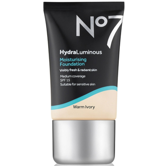 No7 HydraLuminous Moisturising Foundation SPF15 Warm Ivory 30 ml