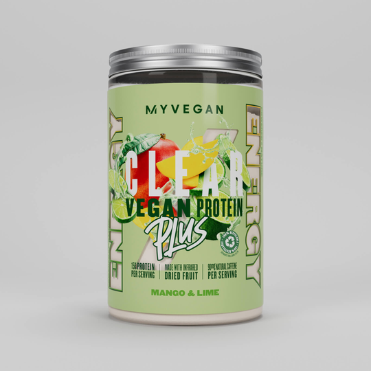 Myvegan Clear Vegan Protein PLUS Energy (WE) - 375g - Mango & Lime
