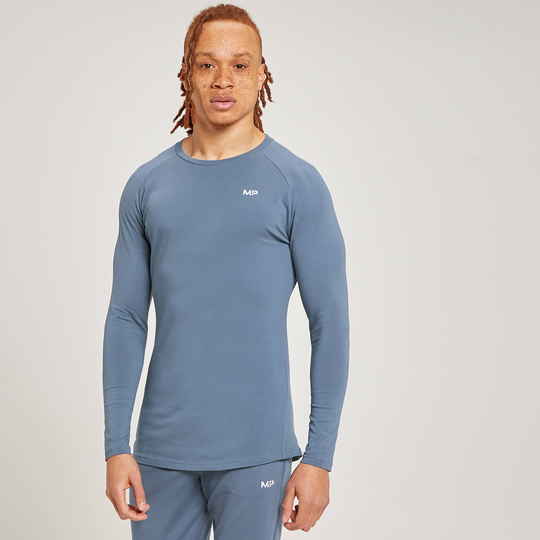 MP Form Long Sleeve Top för män - Blå - XS