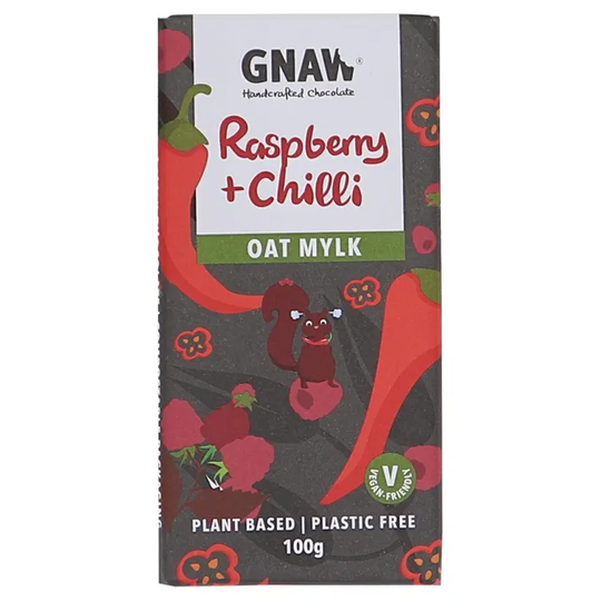 Gnaw Choklad Havremjölk Hallon Chili