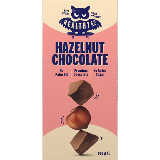Healthyco Hazelnut Chocolate 100g