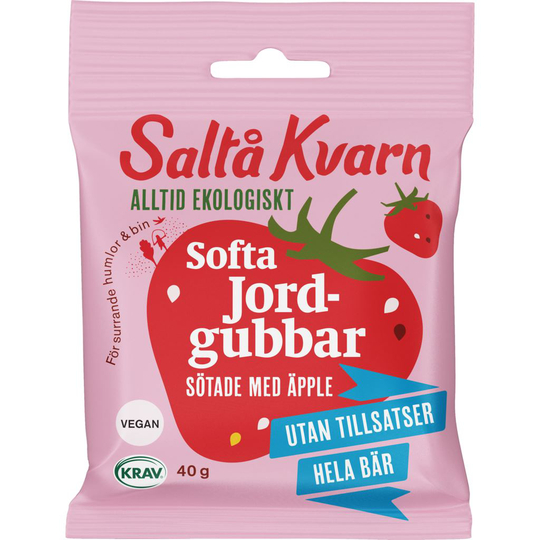 Saltå Kvarn Softa Jordgubbar 40 g