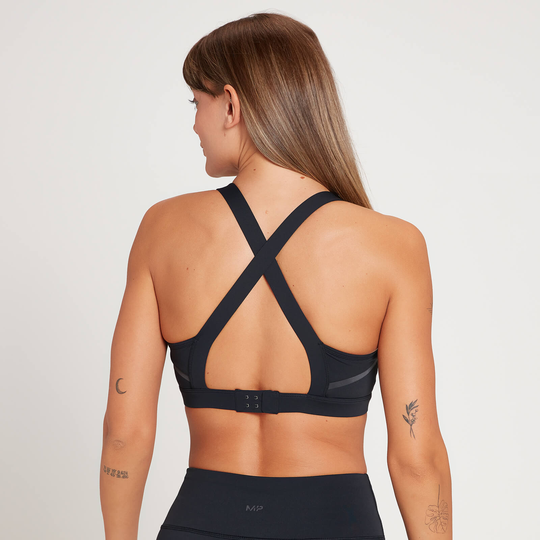 MP Women's Velocity Ultra Cross Back Sports Bra - Svart - L