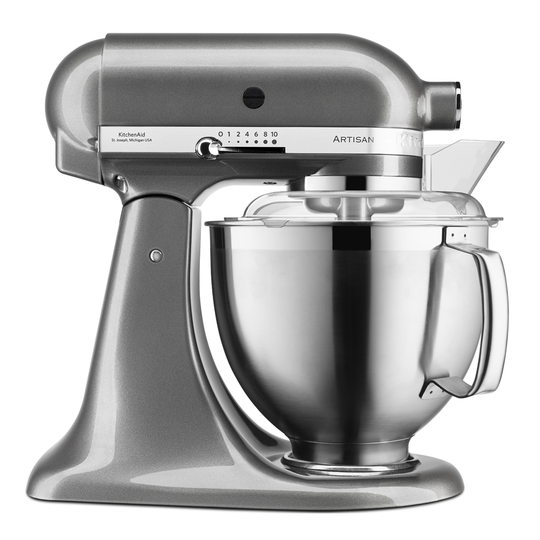 KitchenAid - KitchenAid Artisan Köksmaskin 5KSM185PS 4,8 L Med Silver