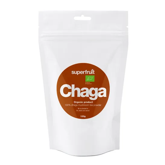 Superfruit Chaga pulver, 100g ekologisk