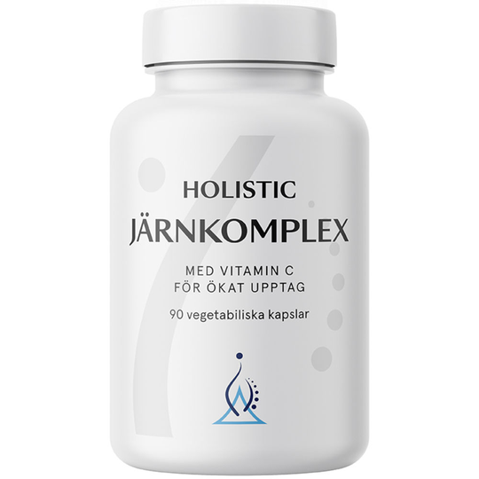 Holistic Järnkomplex 25 mg 90 kapslar