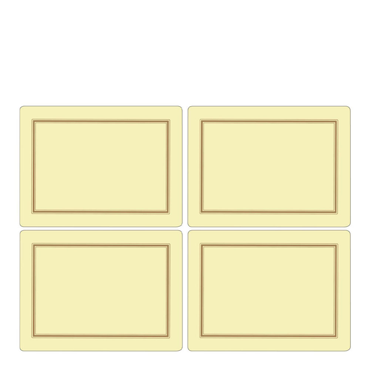Pimpernel - Classic Tablett 40x30 cm 4-pack Kräm